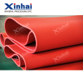 Red Natural Latex Sheet and Rubber Lining , Rubber Sheet Roll